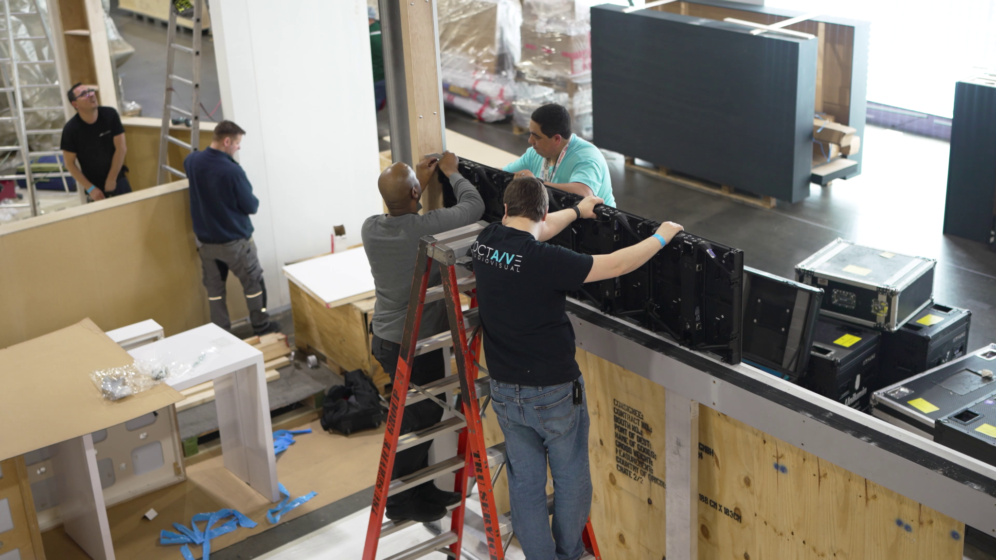 trade show contractors in Chicago, Chicago AV services, trade show audio visual