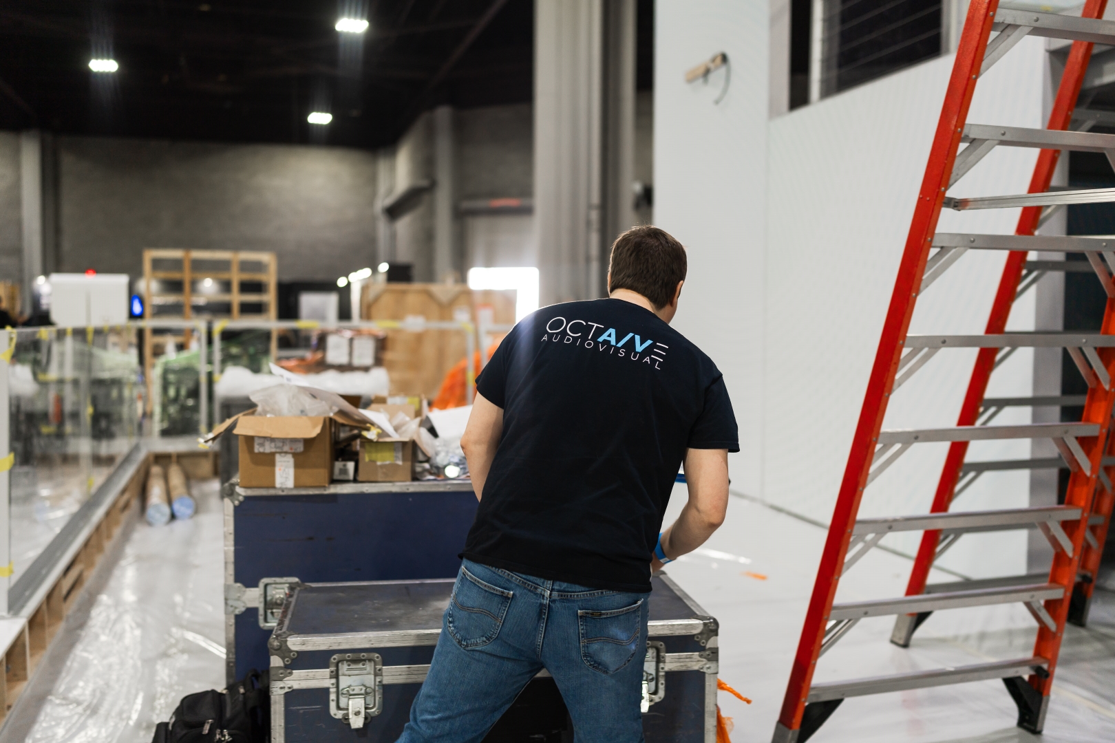 Chicago Trade Show Contractors, Chicago trade show AV services, luxury trade show audio visual Chicago